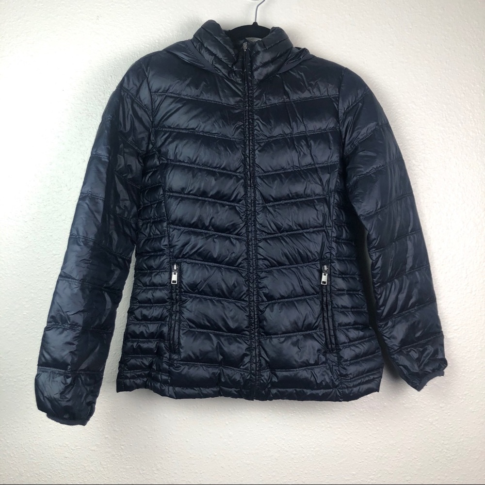 G. H. Bass & Co Packable down puffer jacket, XS
